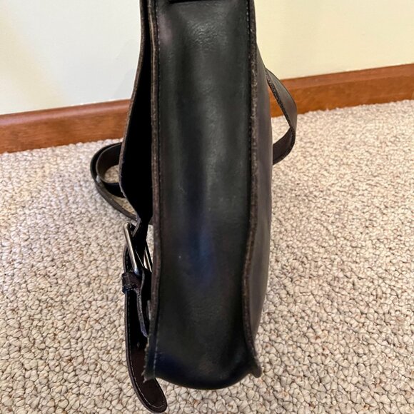 Bed Stu Leather Venice Beach Crossbody in Black Rustic, Good Used Condition - Picture 6 of 15